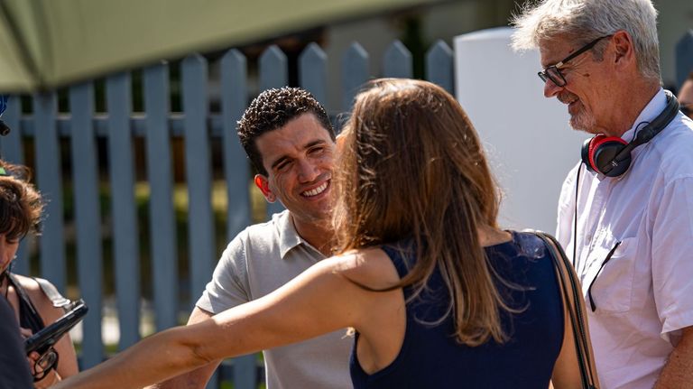 Jaime Lorente durante el rodaje de �La Silla�, del director �ngel de la Cruz, que se podr� ver en el OUFF