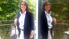 Almudena Filgueira Vizoso, en una foto tomada en el campus. 