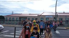 Marcha solidaria del IES Catabois