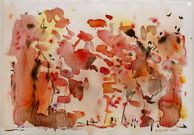 �Xard�n�, acuarela sobre papel.