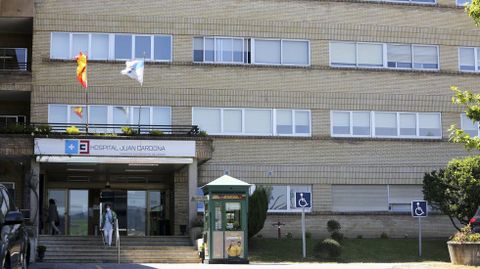 El hospital, en foto de archivo, est ubicado en Caranza