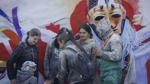 Gran ambiente en el domingo fareleiro de Xinzo de Limia