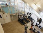 Ayer, los primeros usuarios disfrutaron de la nataci�n y de la zona de gimnasio. 