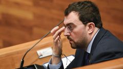 El presidente del Principado, Adri�n Barb�n