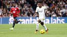 Vinicius en el ltimo partido con el Real Madrid, contra el Celta