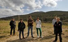 Varela denuncia el abandono del parque de Pinar do Rei. 