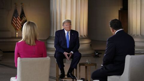 Trump respondi a las preguntas de los expectadores de un programa especial de 'Fox News'