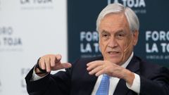 Sebasti�n Pi�era, expresidente de Chile en dos etapas, la �ltima entre el 2018 y el 2022.