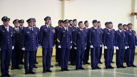 CELEBRACI�N DE LA VIRGEN DE LORETO EN EL EVA 10. ESTACION DE VIGILANCIA AEREA