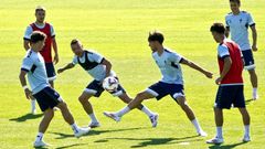 Adestramento onte do Celta
