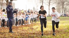 Imagen de archivo del cros escolar en Carballo (2024)