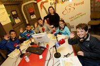 Os alumnos do colexio Eladio Mu��os, de Cabanas (na imaxe), ga�aron o Ecopreguntoiro 2013.