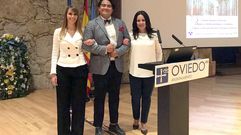 Los autores del trabajo, Nuria Blanco, Ivon Trivi�o e Hiram Abif Espinosa sobre el programa Paciente Activo Asturias.Los autores del trabajo, Nuria Blanco, Ivon Trivi�o e Hiram Abif Espinosa sobre el programa Paciente Activo Asturias