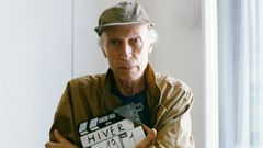 El cineasta franc�s �ric Rohmer, durante el rodaje de �Cuento de invierno�