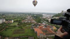 Al fondo de la imagen, la zonas de Ribas Altas y Vilanova, pr�ximas al curso del Cabe