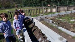 Alumnos del CEIP de Marc�n