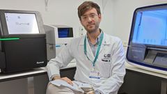 El investigador lucense Pedro Manuel Ponce est� especializado en microbiolog�a