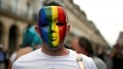 Manifestacin del Orgullo Gay en Pars