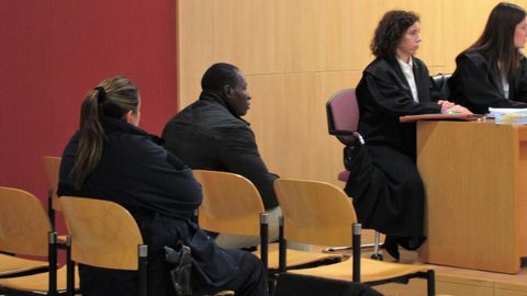 Makelele, durante el juicio