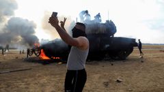 Las duras imgenesde la guerra entre Israel y Gaza