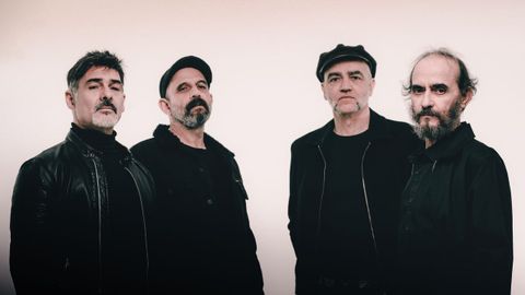 Los Enemigos en la actualidad: Chema &laquo;Animal&raquo; P&eacute;rez, Josele Santiago, David Krahe y Fino Oyonarte.