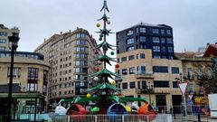 As� es el parque de atracciones de Navidad de Vigo