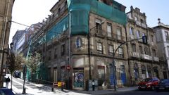 En la calle est� actualmente en obras el edificio que hace esquina con Progreso.