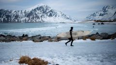 Surfeando en el C�rculo Polar �rtico