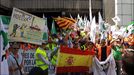 Concentraci�n de los examinadores de tr�fico, en una jornada de huelga convocada en toda Espa�a en 2017