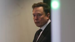 Elon Musk, en los pasillos del�tribunal de Oakland