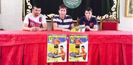 El edil de Deportes y dos directivos de la EFB Terra de Montes presentaron el campus en Forcarei.