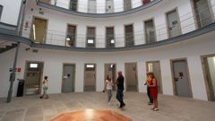 La exposici�n sobre memoria hist�rica ocupa varias salas del edificio