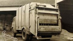Imagen del primer cami�n recolector de basuras moderno del que dispuso el Municipio de Gij�n