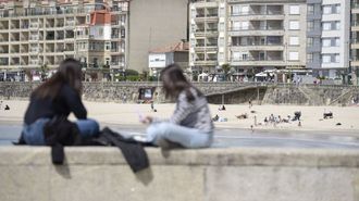 Domingo de Ramos en Silgar, Sanxenxo, con buen tiempo