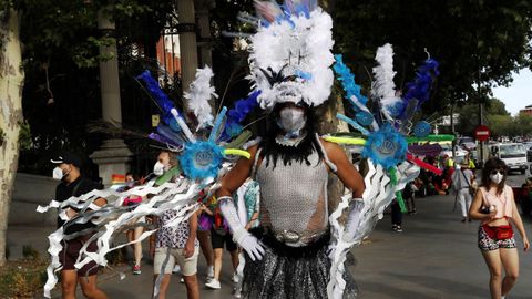 Desfile del Orgullo 2021 en Madrid