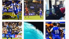 Instagram del jugador del D�por Borja Valle
