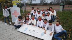 Los alumnos del Otero Pedrayo bailan Jerusalema