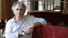 Falcones, retratado hace unas semanas en Barcelona.