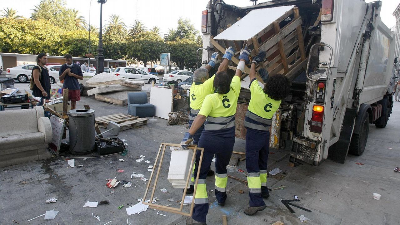Los camiones de basura no circularán desde esta noche por vías que no ...