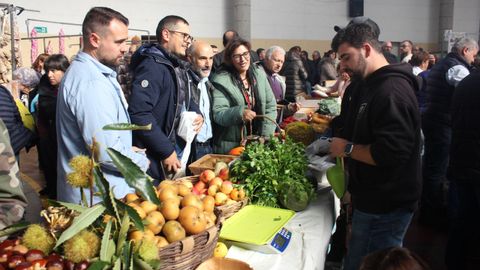 Representantes del BNG visitaron la feria de Monterroso