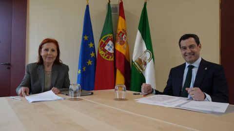 La ministra de Energa de Portugal, reunida hace unos das con el presidente de la Junta de Andaluca