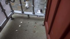 El tablero de juego que Amador tall� en los a�os 20 del siglo pasado en la Casa do Cabido