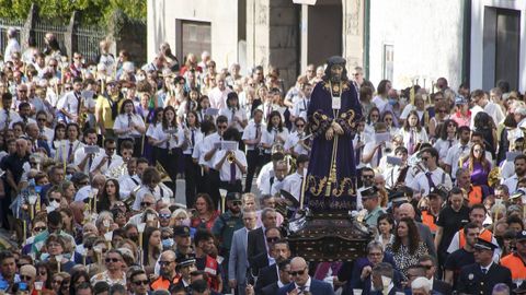 Procesin de O Nazareno en A Pobra do Caramial