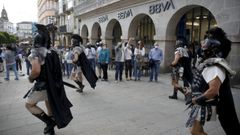 As� fueron los desfiles del primer d�a de Arde Lucus