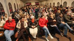 Imagen del momento del sorteo presencial de Acisa el pasado s�bado en Ribadeo