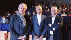 David Morante, Amando Rodr�guez y Jos� Ignacio Vidal comparecieron en el Auditorio ante un centenar de profesionales m�dicos