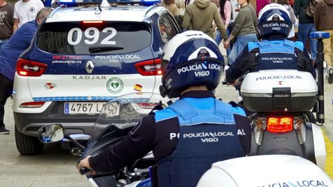 Imagen de archivo de la policia local en Vigo