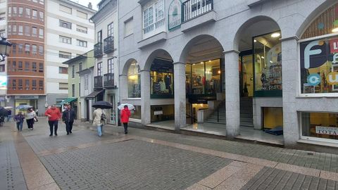 La calle donde se produjo el incidente el s�bado pasado