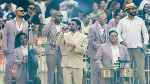 Bad Bunny, en un momento del concierto