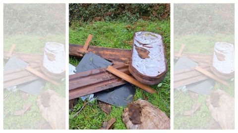 Ata�d que apareci� abierto en Valdovi�o